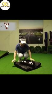 3 Meters Golf Tent Golf Hitting Net Indoor Outdoor Driving Range Golf Swing Trainer Golfing Practice Training Golf Net