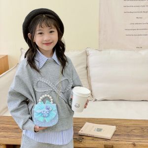 Melody Toddler Small Shoulder Bag Bright Color Clow M Girl Cute Small Bag Mini Cinnamon Dog Baby Small Carrying Bag