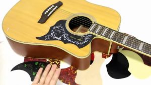 Self-adhesive Folk Acoustic Guitar Pickguard Sticker/Top Quality Pick Guard Sticker Guitar Accessory