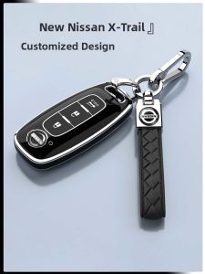 Expert Nissan Skyline Car Key Case Cover Shell Clam Shells Suitable for 14 Models 23-28 Nissan New Note Smart Driving Business Style TPU Interior Accessories