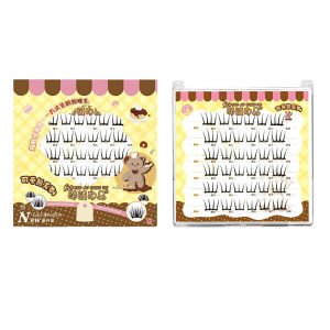 Self-Adhesive No-Glue Eyelashes Ultra-Thin Sheet Series False Eyelashes Zero Touch Feeling Lash Clusters For Natural Look