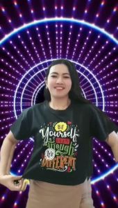 be yourself even its though different High quality crop top for woman plus size tshirt for women plus size Motivational & Inspirational Quotes ZC0023