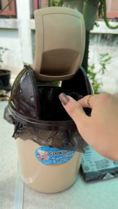 ถังขยะ ที่ทิ้งขยะ ขนาดมินิน่ารักเหมาะกับโต๊ะทำงานออฟฟิต มินิมอล