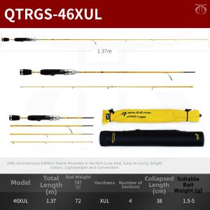 Travel Friendly Telescopic Spinning Rod