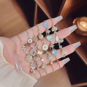 ทันสมัย เรียบหรู หวาน หลากหลาย สร้อยข้อมือมือสด ฤดูร้อน ความรู้สึกระดับไฮเอนด์ อ่อนโยน เครื่องประดับสไตล์หรูหรา Ladylike