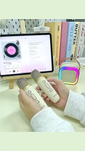 K12 wireless karaoke speaker wireless portable mini speaker speaker karaoke mini speaker set karaoke speaker