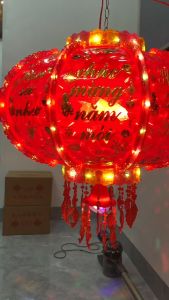 Đèn Lồng xoay 360 Đèn led xoay 360 cầu điện xoay 360 lồng đèn trang trí tết đèn kéo quân Trang Trí Tết Treo Tết