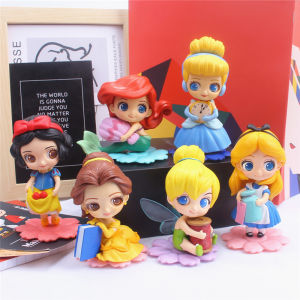 Bandai | 1pc New Cute Princess Q Posket Action Figures PVC Model Dolls Decor Birthday Party Kids Toy Gift