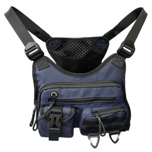 เสื้อกั๊กวิ่งแบบป้องกันน้ำ กระเป๋าใส่โทรศัพท์มือถือ กระเป๋าสะพายหน้าอกสำหรับวิ่ง วิ่ง ว่ายน้ำ ปั่นจักรยาน วิ่งแบบสองไหล่