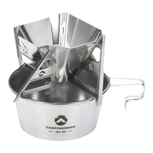 TSINGTON | Portable Stainless Steel Collapsible Coffee Dripper for Camping