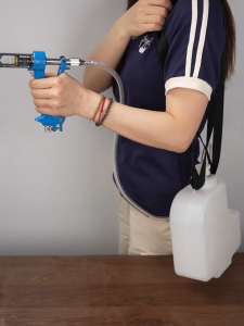 5ml 10ml 20ml 30ml fully automatic Veterinary Metal Feeding Continuous Drench for Cattle Sheep Goat Drenching With Bottle Farm Tools