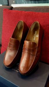 Giày Lười Công Sở Da Nam Cao Cấp (Da Thật) - Germano Bellesi Chính Hãng - Sản Xuất Thủ Công Tại Italy_1113