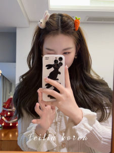 Cute Carrot Rabbit Ear Hair Clip Womens Fashion Hair Accessories Side Bangs Hair Clamp Adorable Hairpin Summer Hair Ornament