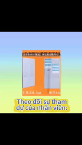 <GKmalls> Khay Nhựa Đựng Thẻ Chấm Công 24 Ô - Giá Đỡ Thẻ Giấy Máy Chấm Công Đồng Hồ Điểm Danh