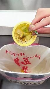 1pc Cactus Sink Drain Strainer Press Automatic Dumping Basket Multi-functional Use Filter Net for Tub Kitchen Waste Collector