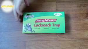 ✅[Ready Stock] Lizard Trap & Cockroach Trap with baits ( Cicak / Gecko) Large Sticky Pest Glue Traps Roach 10pcs /1 box