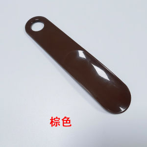 Mini Portable Plastic Shoe Horn Short Handle Breakage Proof Home Use Shoe Inserting Tool Easy to Carry for Comfortable Wearing