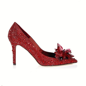 Cinderella Crystal Slip-On High Heels Womens Spring 2025 Pointed Toe Thin Heel Bride Wedding Shoes Fashionable Rubber Sole