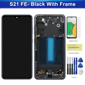 S21 FE 5G For AMOLED For Samsung S21FE 5G G990B G990U G990W LCD Display Touch Screen Digitizer Assembly Replacement