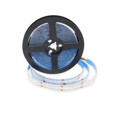 MJJC | 5m COB RGBCCT LED Strip DC 24V 840LEDs/M RGB CCT WW CW Flexible Led Stripe Neon Tape Ribbon Lamp 6 Pin 12mm for Room Decor