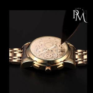 PM1988⚡พร้อมส่ง💯 นาฬิกาข้อมือผู้ชาย แนวนักธุรกิจ สแตนเลส ดีไซน์สวย สไตส์คลาสสิก หรูหรา เหนือระดับ กันน้ำอย่างดี นาฬิกาข้อมือ นาฬิกาผู้ชาย