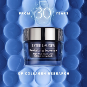 Estee Lauder Revitalizing Supreme+ Night Power Bounce Creme Moisturizer Refill | Facial Moisturizer Anti-aging Overnight Collagen Repair Lifting Firming Reduce Lines Wrinkles | Skincare all skin types Sensitive | 50ml 75ml