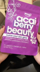 Weekit7 Acai berry beauty Antioxidant Rich Superfood for Immune Support & Detox UTI/PCOS FDA Approved