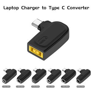 100W DC to USB C PD Power Adapter Converter for Lenovo Asus Hp Dell Acer Laptop Charger to 5V 9V 20V Type C Charger Connector