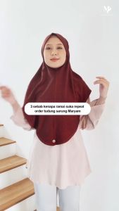 MarshmallowScarf Maryam Plain Normal Cut Express Hijab Double stitches technique that makes the awning upright and interlock technique makes Maryam more durable and neat.