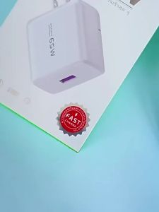 Sạc Nhanh Siêu Tốc 65W Hỗ Trợ QC3.0 Đôi Đầu Sạc