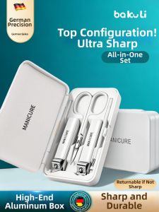 BAKULI | Manicure Set Oblique Nail Clippers For Home Use
