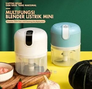 Bender Portable Mini USB - Chopper Alat Penggiling Bumbu Dapur