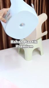 Kursi Jongkok Plastik - Bangku Jongkok Plastik Ukuran 21x19x20cm Kode 601&602