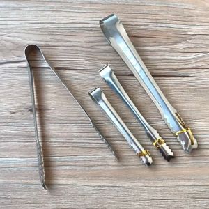 Stainless steel ice clip sugar cube stainless steel ice clip lemon tweezers food bread barbecue meat fruit