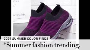 Cross-Border Hot Plus Size Women's Shoes: Temu Casual Summer Air Cushion Sport Climbing Women's Outdoor Shoes