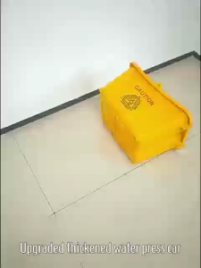 (Actual capacity )Heavy Commercial Mop Squeezer Bucket Thickened Squeeze Trolley Mop Bucket