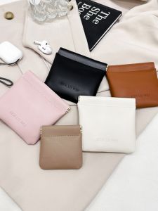 Automatic Closure Cable Storage Bag Wireless Earphone Data Cable Organizer Portable Makeup Bag Protective Cover for Mobile Phone
