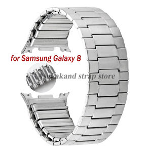 Metal Expansion for Samsung Galaxy Watch 8 40mm 44mm Watchstrap Elastic Stretch Bands for Galaxy Watch 8 Classic 46mm Watchband