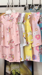 Set 3 Bộ đồ bộ bé gái Tole Lanh Lửng Cánh Tiên - Đủ size cho bé 5-70Kg - Chất vải mềm mại thoáng mát - TIENLUNG03