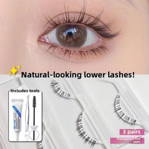 Fine Airy Natural Simulative False Lashes 8mm