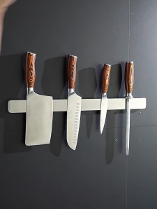 50cm Magnetic Knife Holder / Stainless Steel Powerful Magnet Knife Tool Holder / Punch-free Knife Storage Rack
