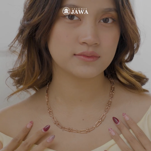 Kalung Polos Emas Tivanalia Kadar 10 Karat Toko Mas Jawa