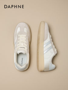 Daphne Casual Shoes 2025 Womens Flat Bottom Deqin Ballet Style Comfortable Soft Bottom Fashionable Sporty round Toe Rubber Sole