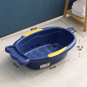 Large Size Baby Bath Tub Plastic Sit And Lie Children Bath Bucket Newborn Infant Bath Products Bathing Supplies for Babies