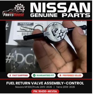 [ GENIUNE ]UFI Filters Nissan Valve Assembly Fuel Control - Return : Fits Navara NP300 Pro4 Terra