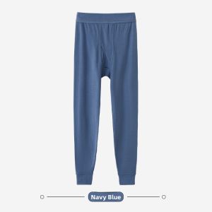 Coco Smart | Teenage Boys Pure Cotton Fleece Long Pants Mid Waist Knitted Fabric Single Layer Thin Style School Students Autumn Thermal Trousers