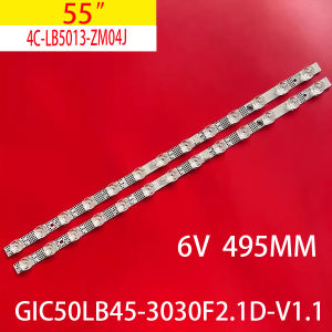 2Pcs LED Backlight Strips For TCL 50P610 50P610K 50P611 50P615 50P615K 50P616 Bar 4C-LB5013-ZM04J ZM06J YH01J HR01J Array Matrix
