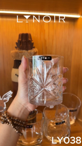 Ly Thủy Tinh Tumbler - Diamond Cut | 315ml | [LYNOIR_LY038]