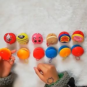 TAIYO Mainan Musik Anak Basic Edukasi Montessori Castanet Kayu Random