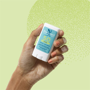 【Sunscreen Stick】Blue Lizard  Mineral  SPF 50 Sunblock 0.5oz UV Protection Baby Kids Sensitive Pocket-sized Water Resistant Fragrance-free Travel Size Face Body Lightweight Skincare Non-sticky